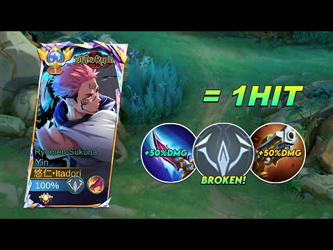 YIN NEW BEST BUILD AND EMBLEM 2024!! (Insane damage)