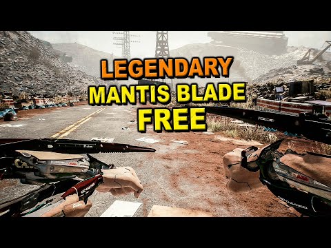 Cyberpunk 2077 - How To Get Legendary Mantis Blades For Free (Legendary Cyberware Weapon)