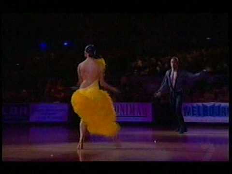 IDSF World Latin Championships 2008 Jive Honour Dance By Stefano Di Filippo & Anna Melnikova.