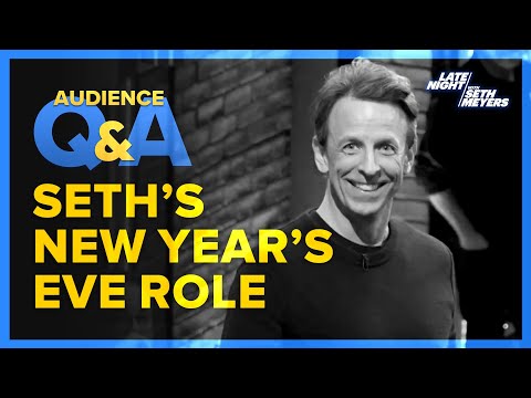 Late Night with Seth Meyers Audience Q&A: Seth's Role in Garry Marshall's New Year's Eve