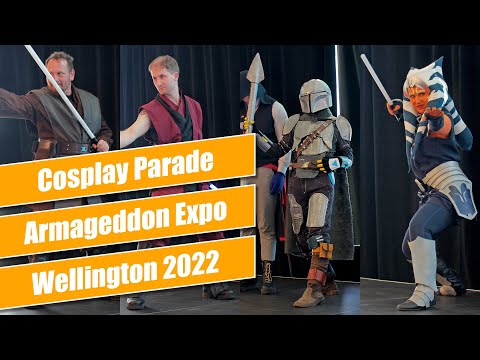 Cosplay Parade - Wellington Armageddon Expo, Dec 2022