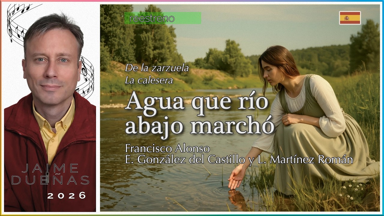 Agua que rio abajo marchó