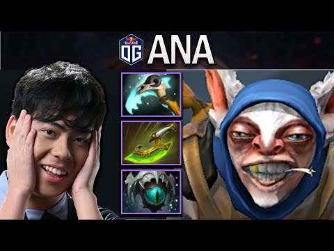 OG.ANA SMURF MEEPO WITH SWIFT BLINK - DOTA 2 7.29 GAMEPLAY