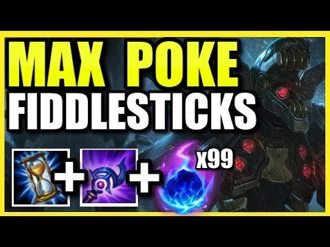 THE #1 POKE SUPPORT IN SEASON 10 (ALCOVE ABUSER!) | FIDDLESTICKS DOES TOO MUCH DAMAGE! FIDDLES S10