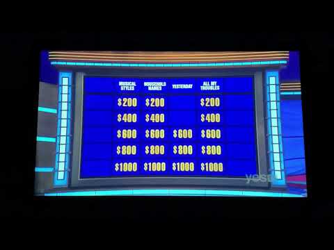 Jeopardy, Mason Maggio Day 2 - 1st Daily Double (9/30/20)
