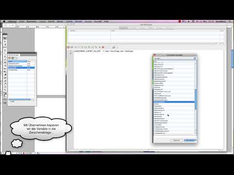 [oldies]Xactuell Cockpit InDesign Database Publishing - Skriptmanager