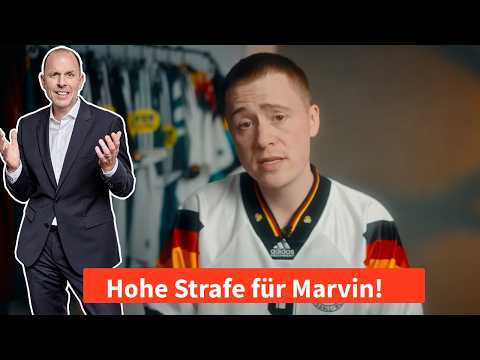 Krasse Strafe für Marvin nach EM Maskottchen-Video! | Anwalt Christian Solmecke