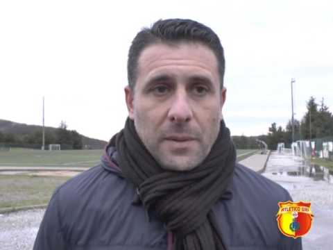 Il tecnico Ivan Cirinà dopo Tonara - Atletico Uri 2-0