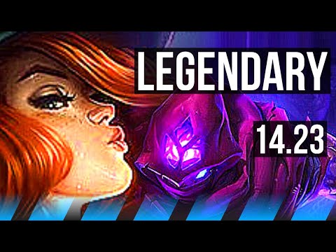 MISS FORTUNE vs MALZAHAR (MID) | Legendary, 11/3/6 | NA Master | 14.23