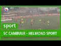 SPORT: Nipte, maar verdiende overwinning van Cambuur bij Helmond Sport
