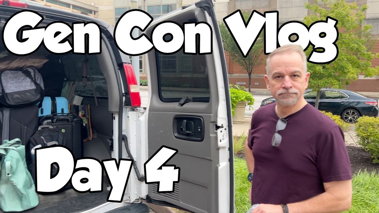 Gen Con Vlog Day 4: Homeward Bound 2026