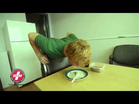 What to do if you're alone and choking