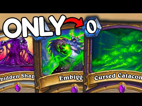 Hearthstone But It's ONLY 0 Mana Cards