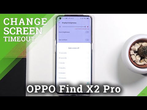 How to Change Screen Timeout in OPPO Find X2 Pro– Set Up Screen Timeout