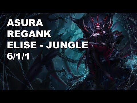 Asura ReGank Jungle Elise vs Lee Sin - KR Challenger Rank Game