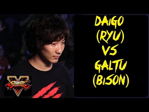 Street Fighter DAIGO (RYU) VS GALTU01 (BISON) RANKED MATCH - VER 1.01 HD