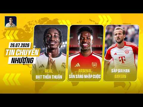 TIN CHUYỂN NHƯỢNG: HARRY KANE SẮP GIA HẠN VỚI BAYERN, ARSENAL LÊN KẾ HOẠCH CHIÊU MỘ VINICIUS