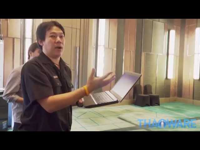   การทดสอบความทนทานของ Notebook Toshiba