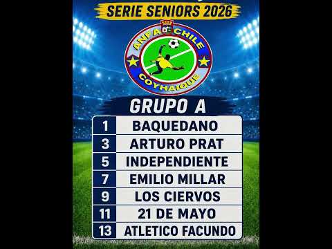 Torneo Anfa Coyhaique Serie Seniors 2026
