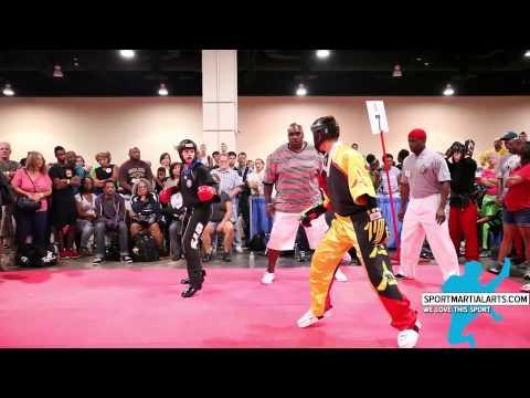 Katherine Lacy vs Gina Thorton - Women's Sparring - US Capitol Classics & China Open 2014