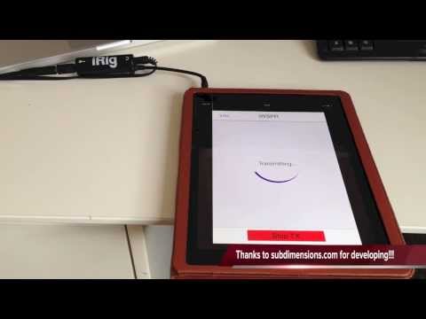 iWSPR - standalone WSPR Beacon with iPad/iPad