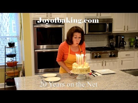 Joyofbaking.com 20 Years on the Net Celebration