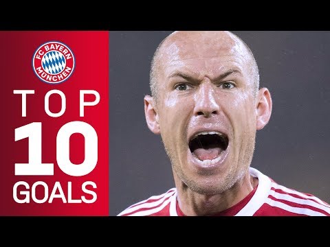 Arjen Robbens beste Tore im Trikot des FC Bayern