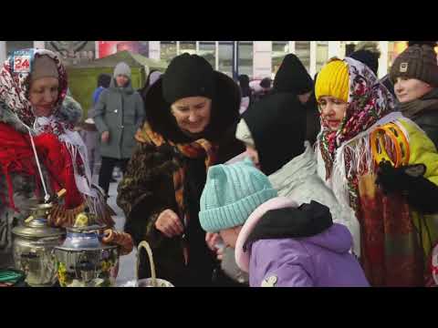 С конкурсами и ярмаркой масленичный марафон в столице Хакасии открыл жилой район "Северный"