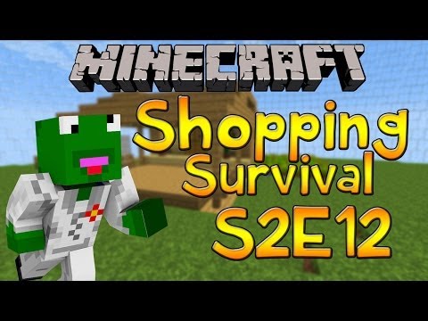 Minecraft: Shopping Survival S2E12 The Beacon and The Next Building