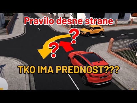 Pravilo desne strane - tko ima prednost?
