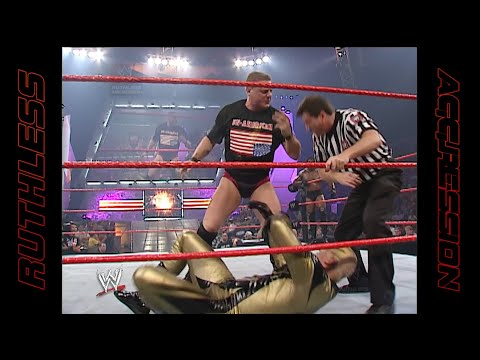 Booker T & Goldust vs. William Regal & Test | WWE RAW (2002)
