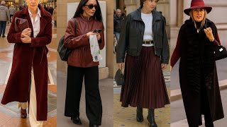 TIMELESS ITALIAN OUTFITS FOR CHIC AUTUMN LOOK 🍂 OCTOBER STREET STYLE | MILAN HOTTEST SHOPPING TRENDS