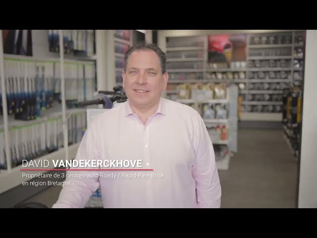 Interview de David Vandekerckhove, adhérent du Groupement Les Mousquetaires