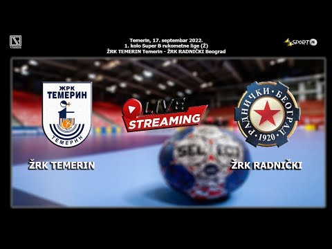 Handball live now  ŽRK TEMERIN Temerin - ŽRK RADNIČKI Beograd