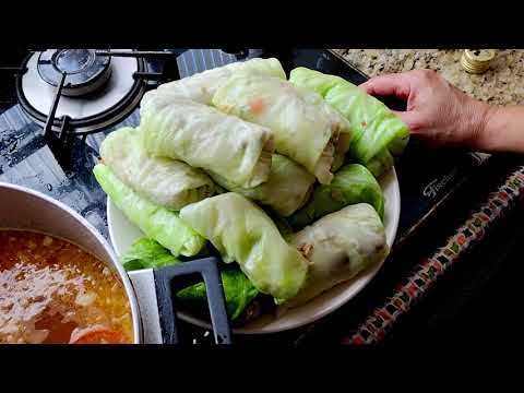 CHARUTO DE REPOLHO, FÁCIL E GOSTOSO!