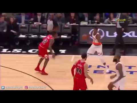 Kristaps Porzingis Full Highlights vs Bulls (2017.12.27) - 23 Pts, SICK Duel vs Lauri Markkanen!