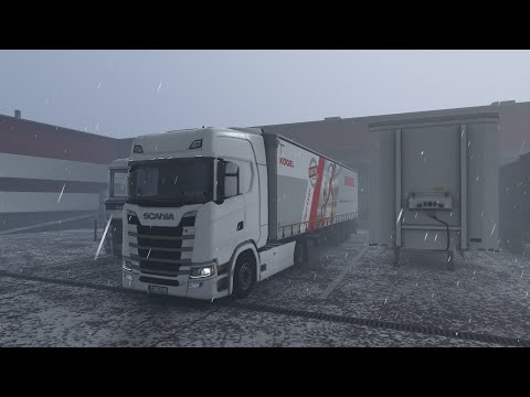 ETS 2 | SCANIA S500 Drive | Elbląg - Łódź | G29 Gameplay