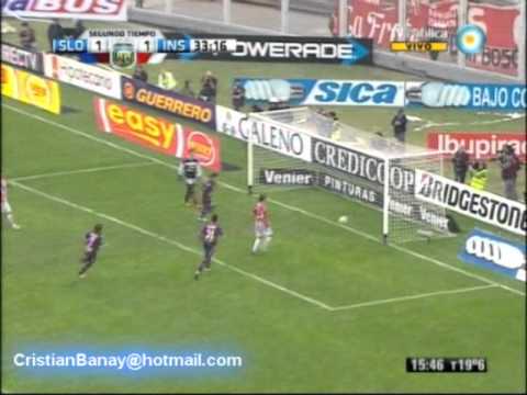 San Lorenzo 1 Instituto 1 Promocion 2012 Los goles (Relato Gustavo Cima )