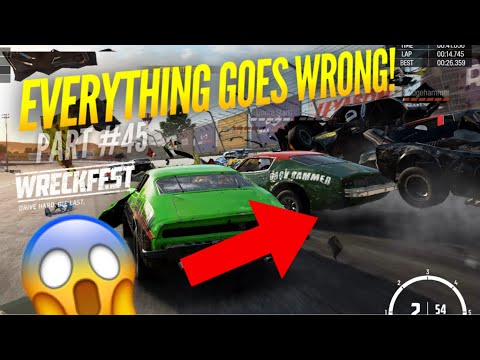 (EVERYTHING GOES WRONG!! OH BOY!!) WRECKFEST CAREER MODE PLAYTHROUGH PART #45 (XBOX ONE 1080P HD)