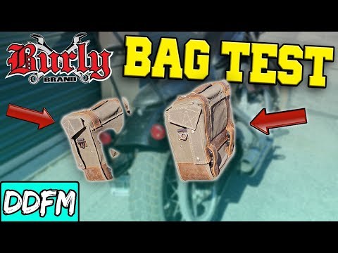 How Many Cans of Beer Can I Fit In My Burly Brand Saddlebags...?