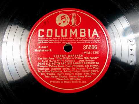 STORMY WEATHER by Duke Ellington v Ivy Anderson 1940