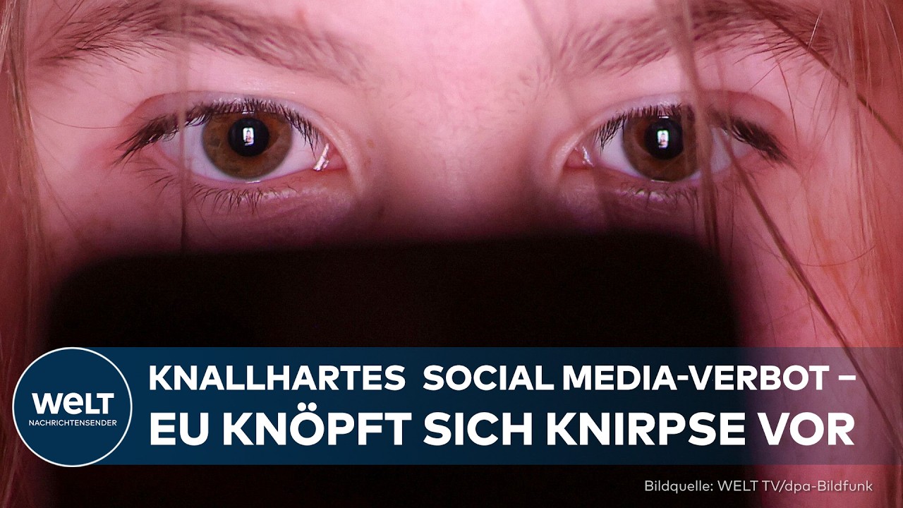 KIDS IN PANIK: EU-Hammer ‒ Von der Leyen will knallharten Social Media-Entzug für unsere Kleinen