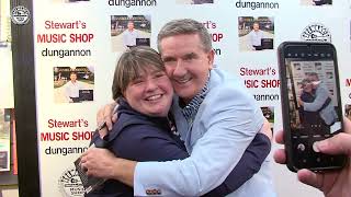 Daniel O'Donnell at Stewart's Music Shop Dungannon