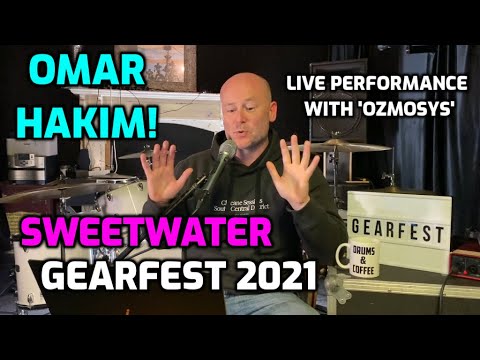 Drum Teacher Reacts: OMAR HAKIM | Live Performance With 'Ozmosys' | Sweetwater | GearFest (2021)