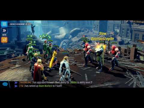 Adam Warlock 7 star mission - Marvel Strike Force - MSF