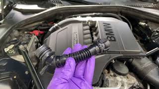 N55 BMW Crank Case Vent Hose Replacement (BMW 135/335/535)