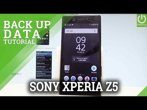 Back Up Data in SONY Xperia Z5 - Enable Google Backup