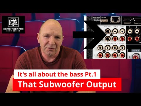 It's all about the Bass Pt.1 - The Subwoofer Output.