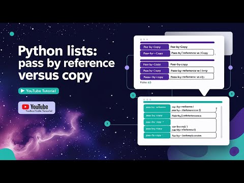Python Lists Explained Pass By Reference Vs Copy
