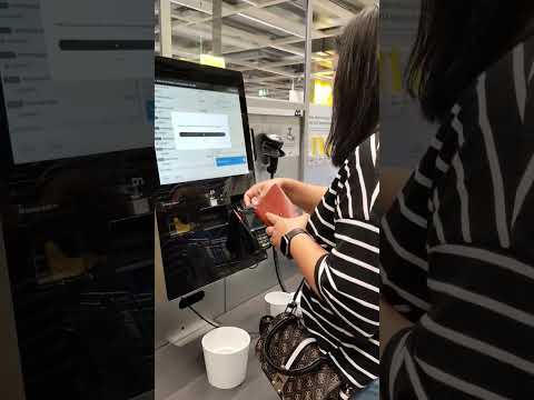 Self checkout payment at Ikea #germany #berlin #ikea